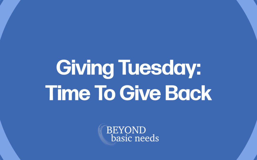 Giving Tuesday: Time To Give Back