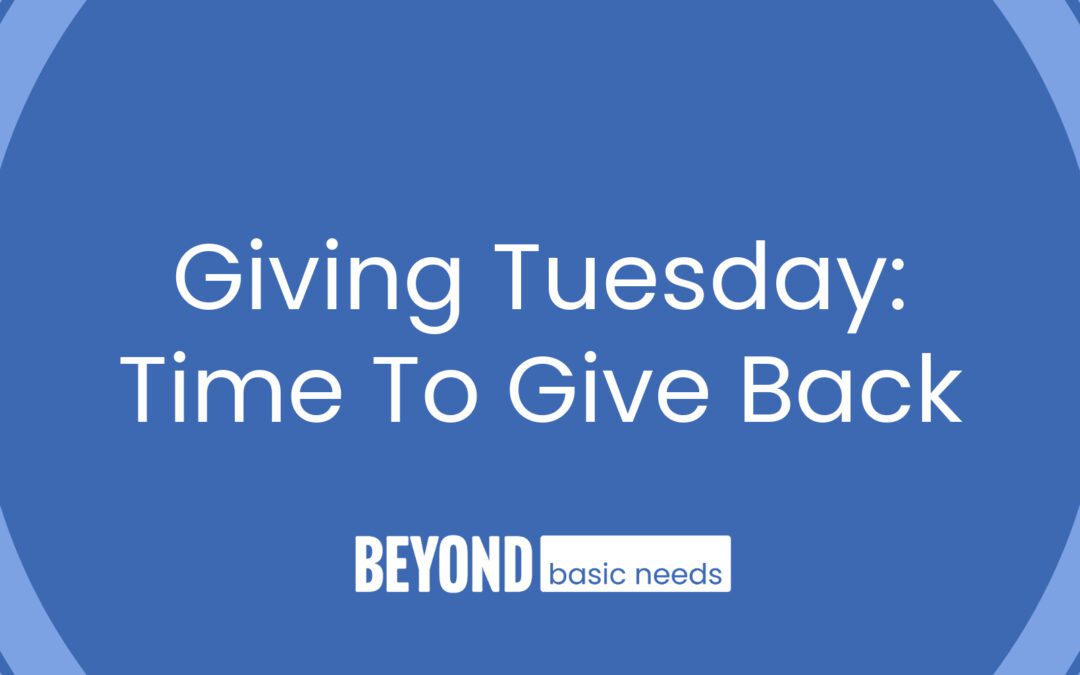Giving Tuesday: Time To Give Back